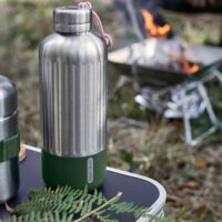 Gourde en inox L | Vert kaki