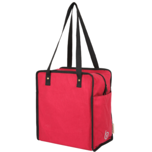 sac vélo tote bag porte bagages rouge