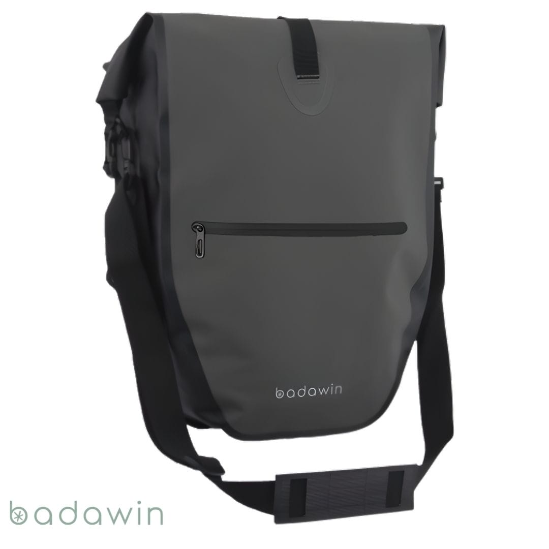 Sacoche velo noir 3en1 porte-bagages Grand volume - Badawin
