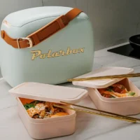 Glacière Polarbox Matcha 6L avec lunch box repas nomade