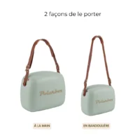 Glacière Polarbox verte 6L à porter à la main ou en bandoulière