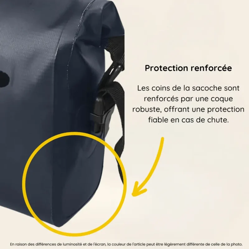 Sacoche guidon vélo Tess badawin coins renforcés