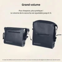 Sacoche guidon Tess badawin volume de 3L