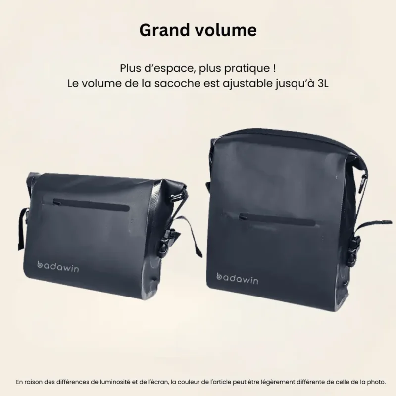 Sacoche guidon Tess badawin volume de 3L
