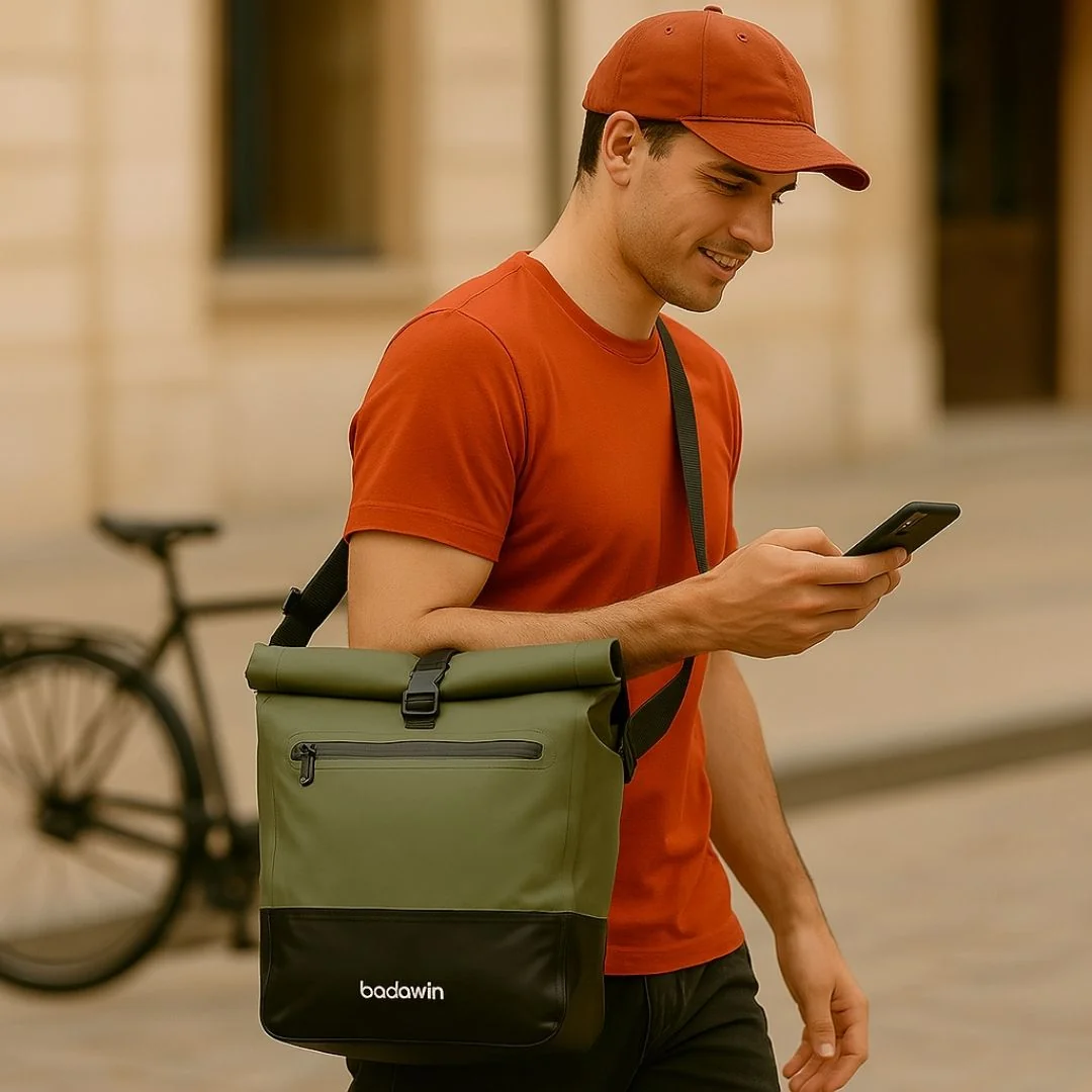 Sacoche vélo imperméable Ancel – Élégante et pratique