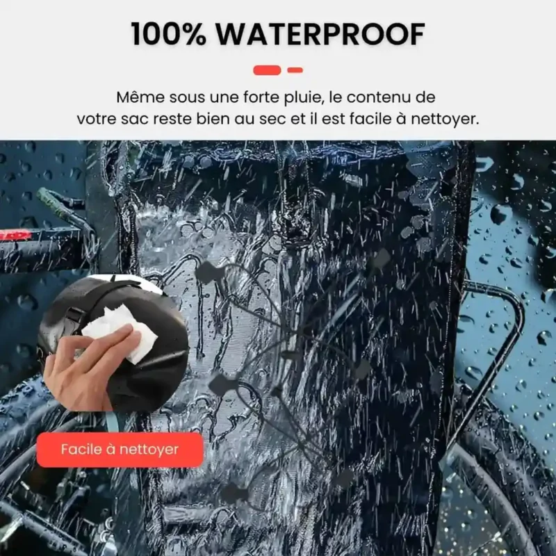 sacoche vélo Hind Badawin waterproof pluie