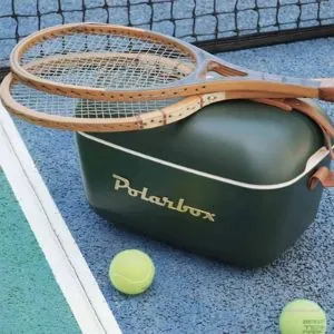 Glacière Polarbox sur un vélo en ville