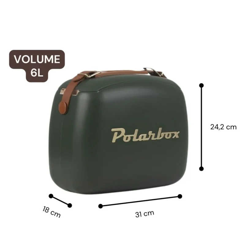Dimensions de Cooler Bag Cooler Bag 6L Forest Green