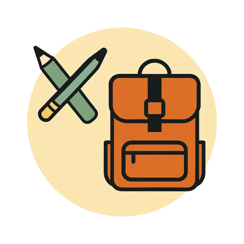 Icône sac à dos vélo Badawin imaginé en France