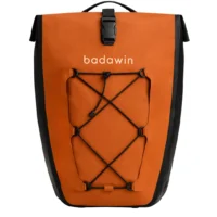 Sacoche vélo Hind orange Badawin imperméable